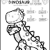 dinosaur math games for preschoolers dinosaurs pictures - free printable dinosaur math worksheet for kindergarten