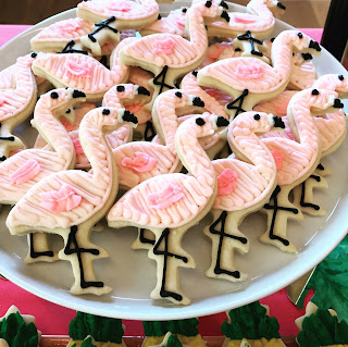 Flamingo Themed Cookies