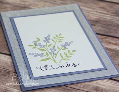 Thank You Cards Made Using Stampin' Up! UK Supplies - Buy Stampin' Up! UK products here