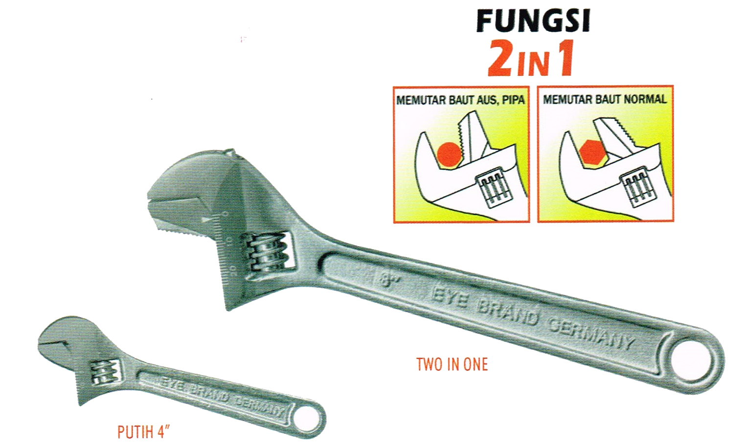 EB Hand Tools Kunci Inggris 