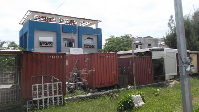 Guiuan Police Headquarters Building under repair