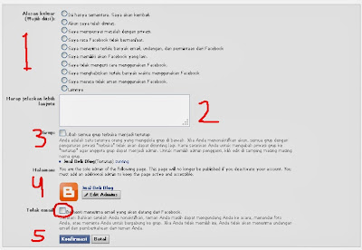 Cara Menonaktifkan Facebook