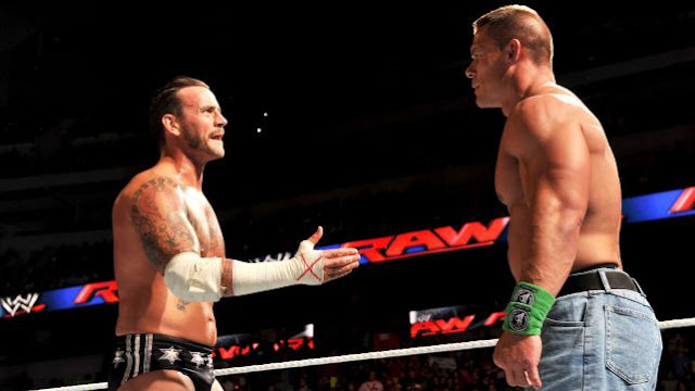 John Cena y Cm Punk