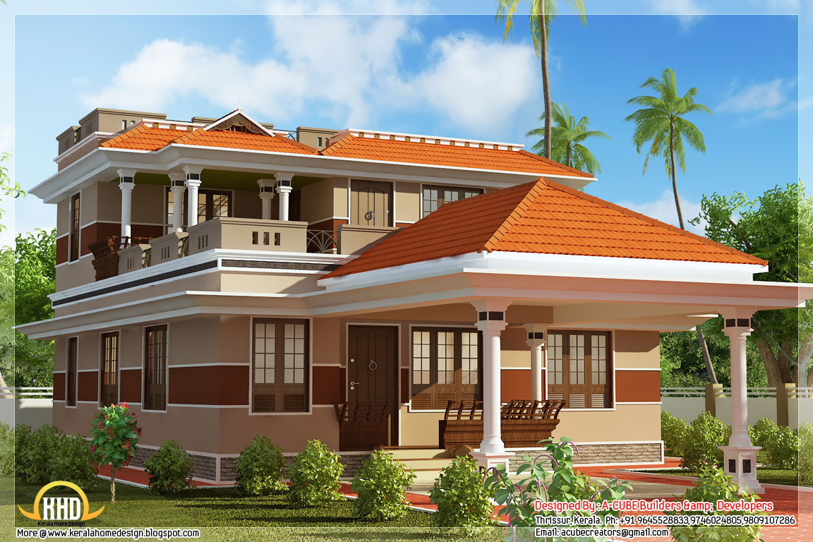 July 2012 Kerala  home  design  and floor plans 
