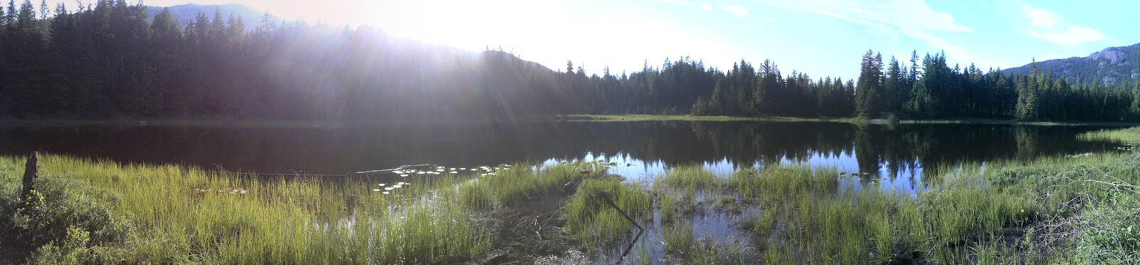 The REAL Motorcycle Diaries: SE Shore of Lucid Lake - Good Fishing Spot!