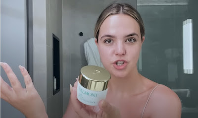 Actress Bailee Madison skincare products Valmont Prime Renewing Pack moisturizer