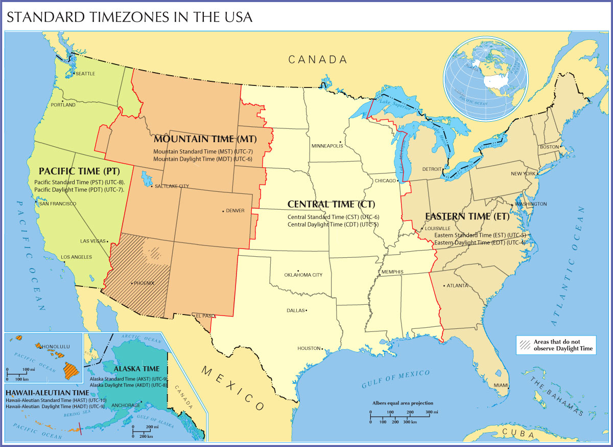 Zones Map Usa