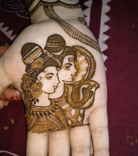 Shiv Mehndi Design Shiv Mehndi Design