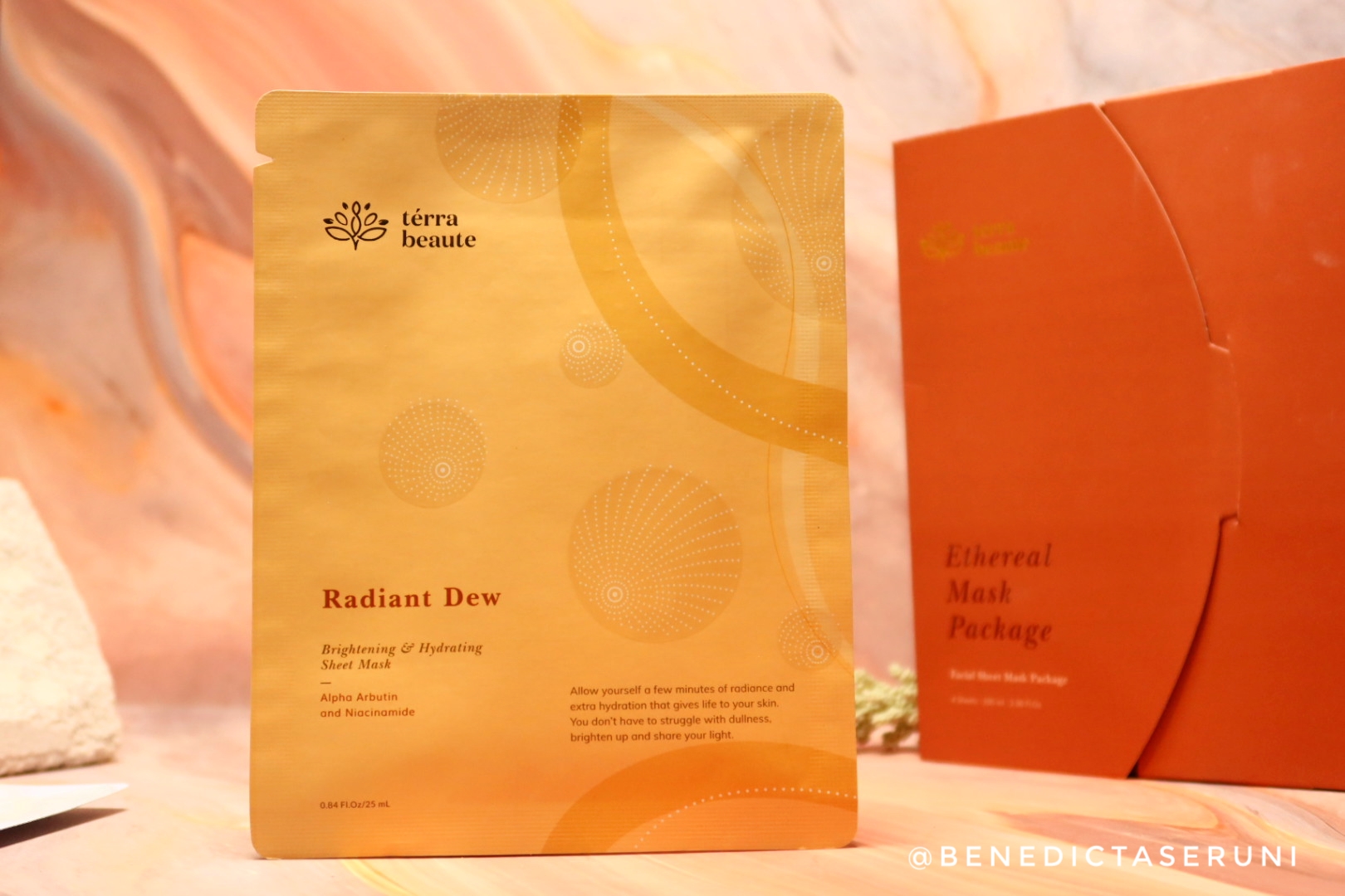 Terra Beaute Radiant Dew Sheet Mask by Benedicta Seruni