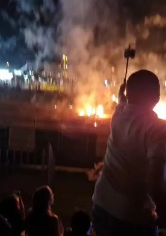 Explosão durante preparo de show pirotécnico mata funcionário em arena de rodeio de Alto Paraíso, RO