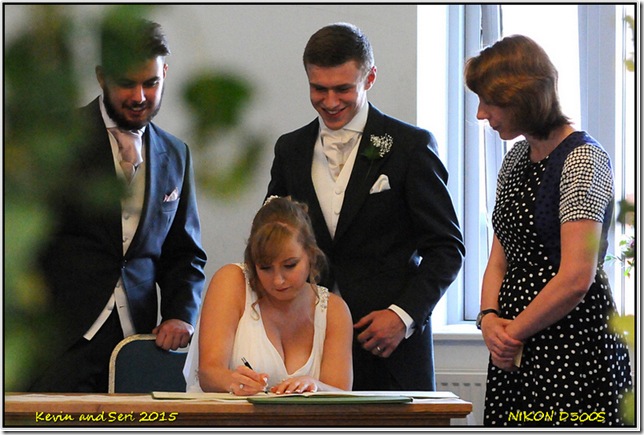 Siobhan's wedding - September