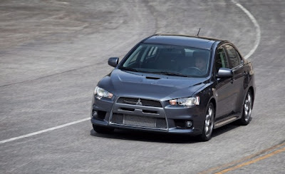 2010 Mitsubishi Lancer Evolution MR Touring in Road