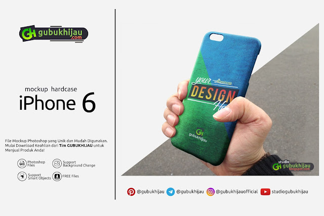 Mockup Case iPhone 6 by gubukhijau