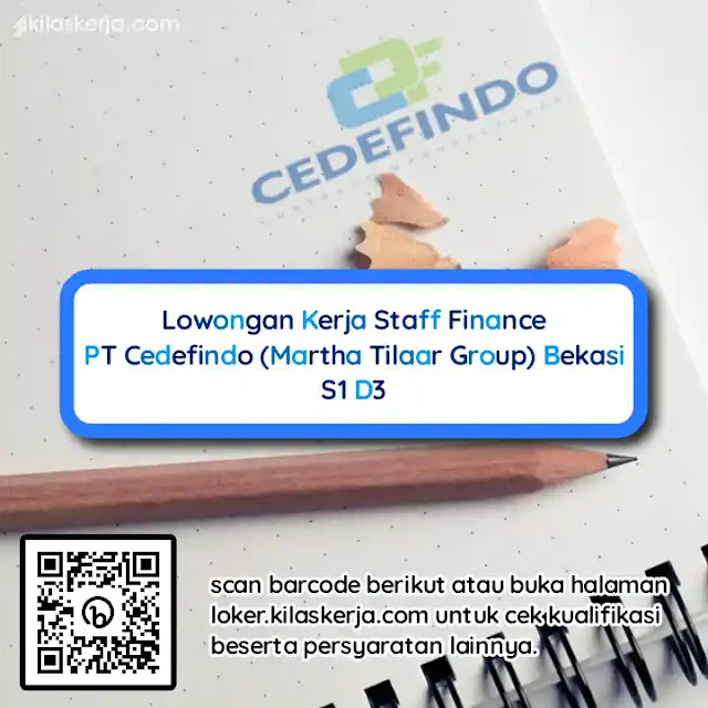 loker pt cedefindo