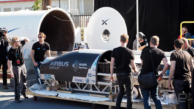 Elon Musk student hyperloop competition