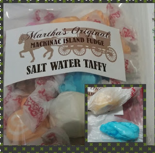 Salt Water Taffy from Mackinac Island