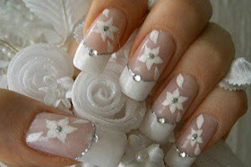 Beautiful wedding Nail Art Designs