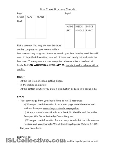 Brochure Lesson Plan2