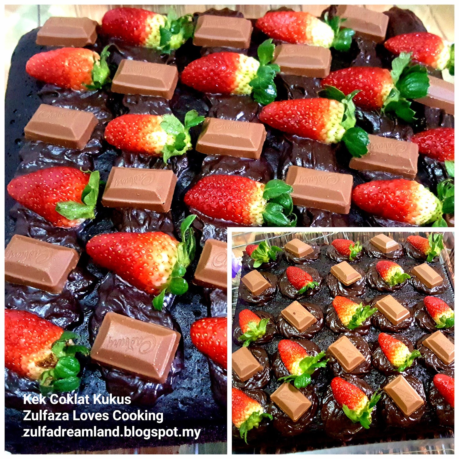 ZULFAZA LOVES COOKING: Kek Coklat Kukus