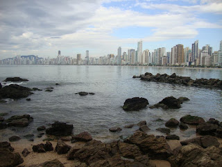 Balneário Camboriú vista da Praia do Canto