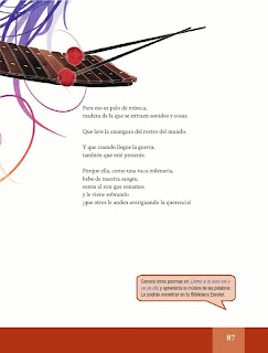 Apoyo Primaria Español Lecturas 6to Grado La marimba