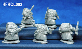 Hasslefree Miniatures Kolektiv Dwarves Troopers