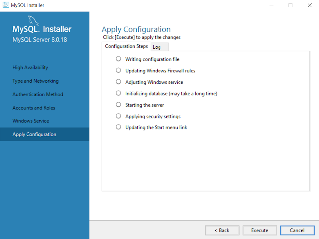 Installing MySQL database on my PC or Computer