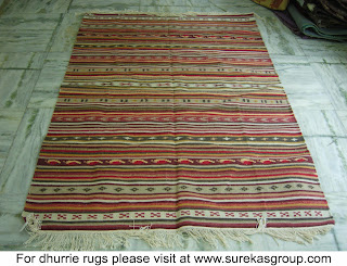 dhurrie rug manufactured in india