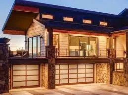 5. Modern Garage Door With Different Latest Grille Designs: