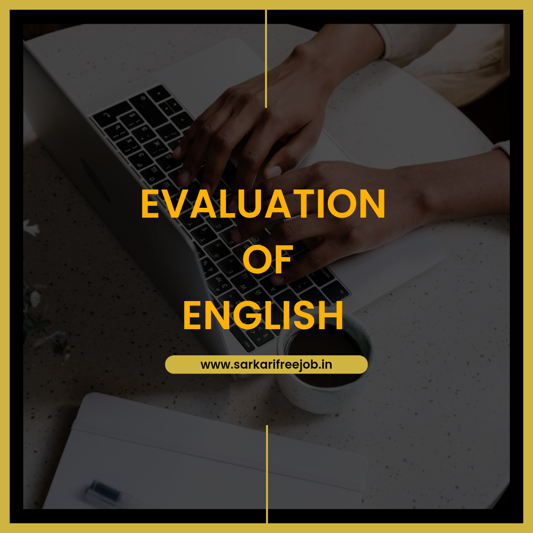 Evaluation of english