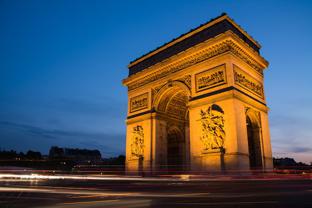 Arc de Triomphe at Twilight