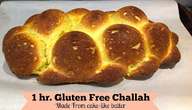 challah made with coconut flour 