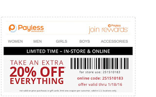 payless coupons