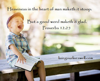 Proverbs 12:25 Scripture Pictures