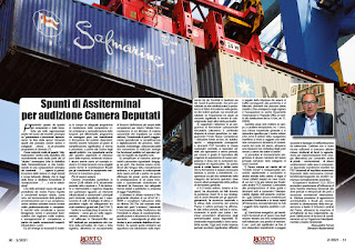 FEBBRAIO 2021 PAG. 30 - Spunti di Assiterminal per audizione Camera Deputati