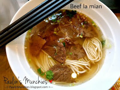 Paulin's Munchies - Love Mee and Tuk Tuk Cha at Suntec City - Beef la mian