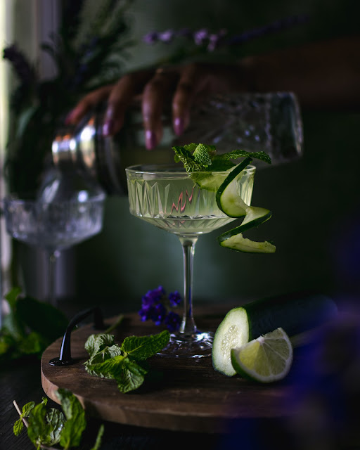Cucumber Southside Refreshing Gin Cocktail Recipe
