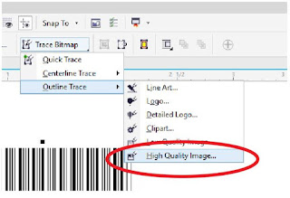 Cara Membuat barcode Berwarna (Warna-warni)