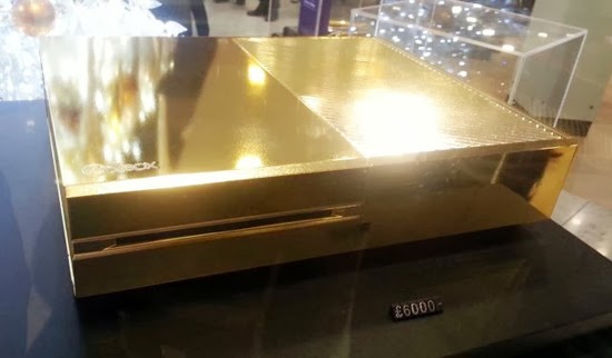 Gold-plated Xbox One sells for around $9,774