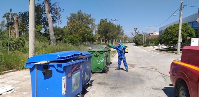 Ελληνικό: Ο Δήμος απολύμανε τους εξωτερικούς χώρους της κλινικής "Κασταλία"