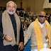 Narendra Modi‬‬ meets M. Karunanidhi‬