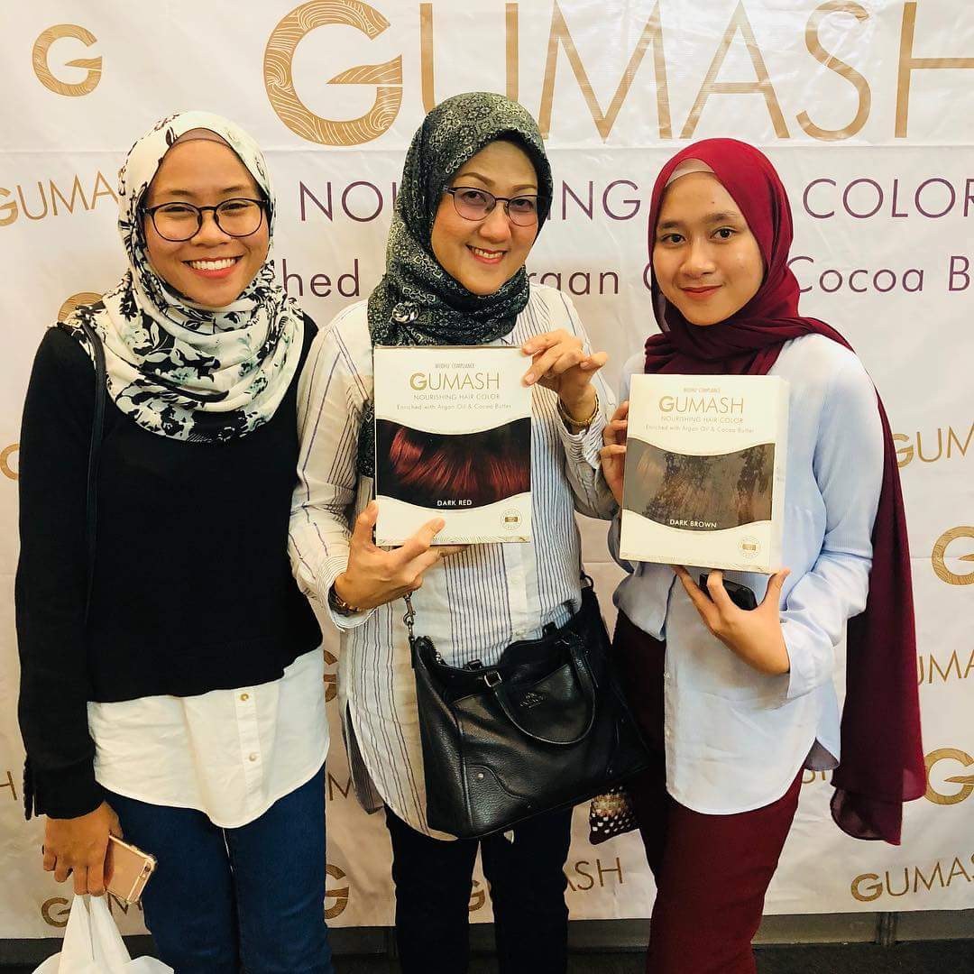 GUMASH HAIR COLOR PEWARNA  RAMBUT  HALAL  DAN PATUH SYARIAH 