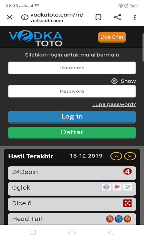 PENGENALAN TAMPILAN MENU IDN