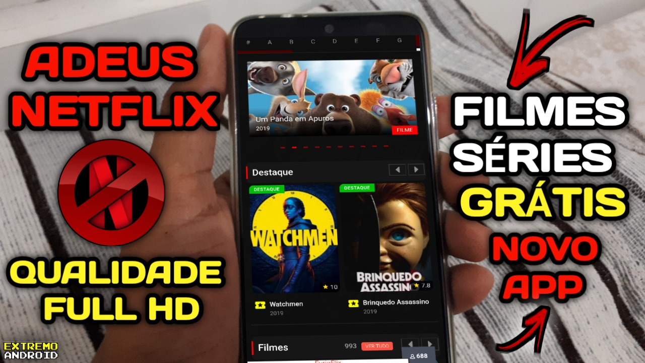 APP SENSACIONAL PARA ASSISTIR FILMES E SERIES - EXTREMO APP