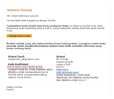 membuat akun paypal