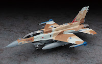 Hasegawa 1/72 F-16I FIGHTING FALCON 'ISRAELI AIR FORCE' (E34) English Color Guide & Paint Conversion Chart