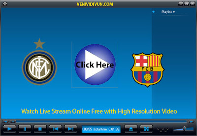 Live Streaming Soccer news: barcelona vs Intermilan live sami final match.