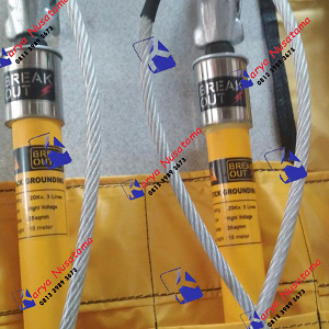 Jual Grounding 10.000 Volt Break Out Kabel Tipis