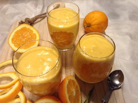 Mousse de laranja ( sem açúcar, natas nem leite condensado)