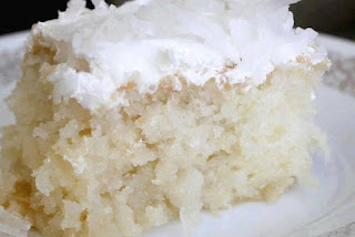 CREME OF COCONUT CAKE